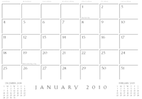 Calendar Grid