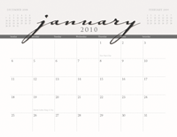 Calendar Grid