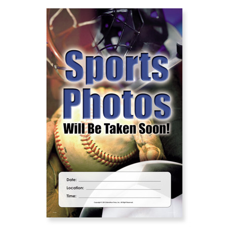P1108  Sports Photos Will Be Taken Soon Poster