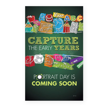 P1124  Capture the Early Years, Children's Portrait Day Prepay Flyer 