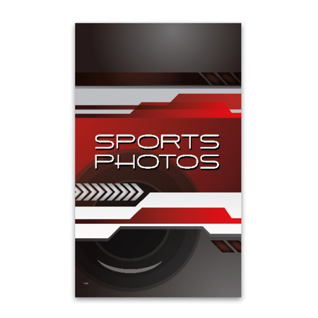 P1170  Sport Photos Prepay Flyer-5" Pocket