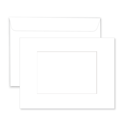 P824  Blank Window Envelope