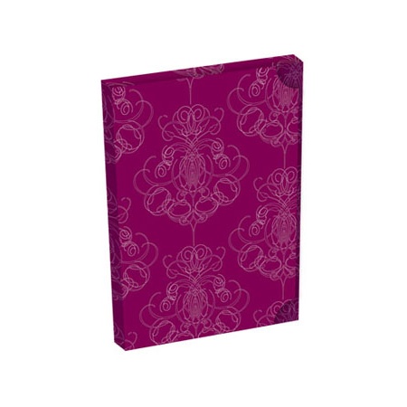 PBG354  Portrait Folder Plum