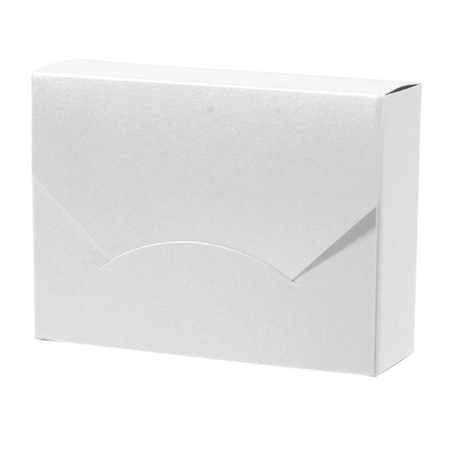 PBG374  White Pearl Wallet Box