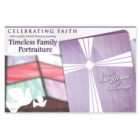 PCD1072  Celebrating Faith Church Directory Marketing Card