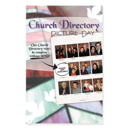 PCD1075  Celebrating Faith Church Directory Poster
