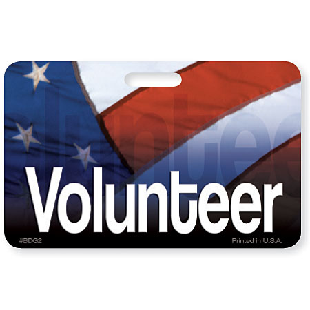 PBDG2  Volunteer Badge