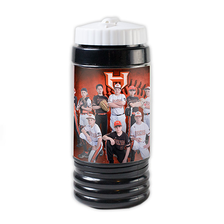 SB_Black  Photo Sports Bottle